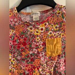 Crewcuts Multicolor Floral T-Shirt Dress, XS 2-3